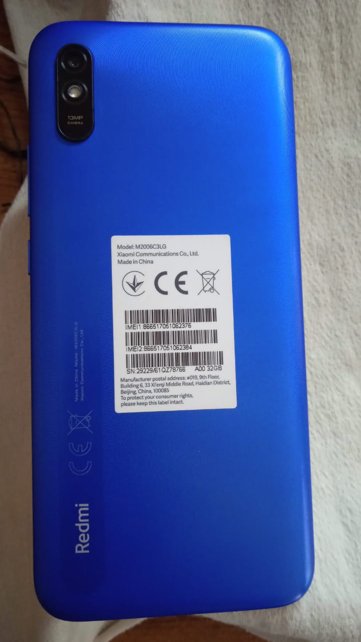 Xiaomi Redmi 9A Sport For Sale